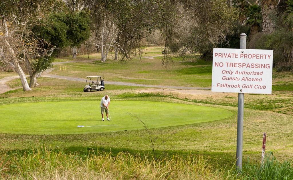 Owner of Fallbrook Golf Club to close course March 14 Village News