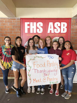 Fallbrook High Students Prepare For Food Pantry Walk Village News