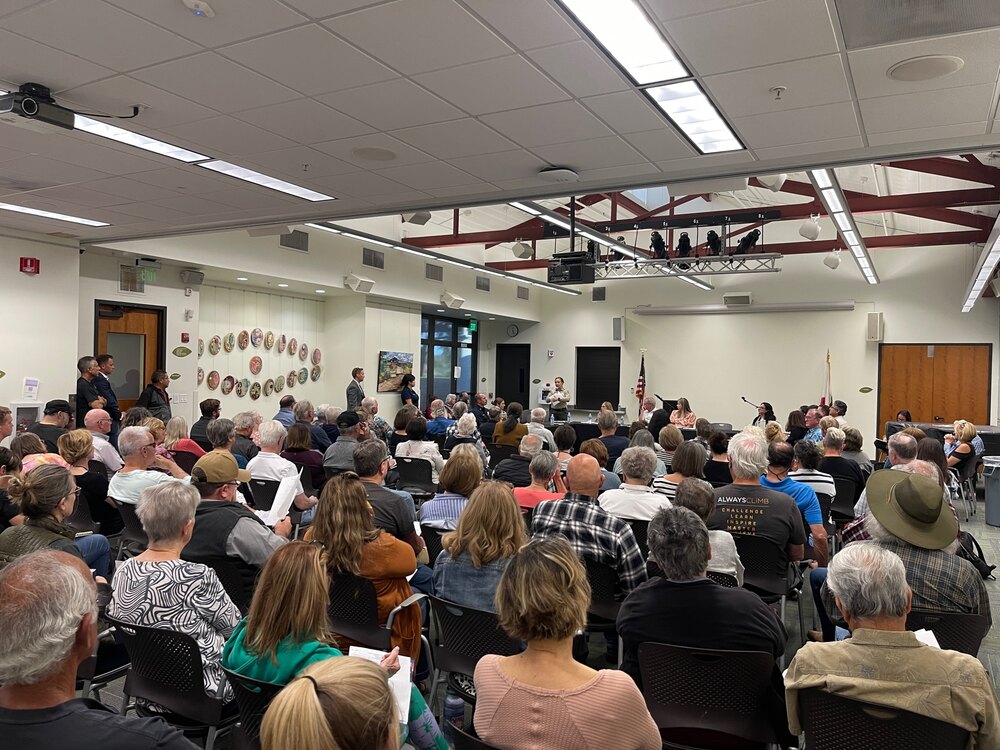 First Town Hall meeting addressing Homelessness has packed audience ...