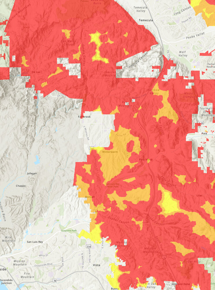 Cal Fire releases updated fire hazard severity zone map Village News